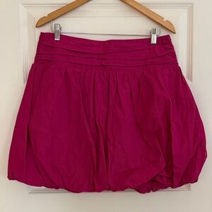Anthropologie Maeve Poplin Bubble Mini Skirt